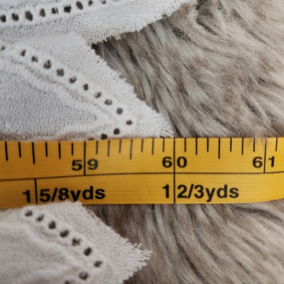 Free People Sweetwater Duster Cardigan‎ White Eyelet Women's Size Large - Picture 10 of 10